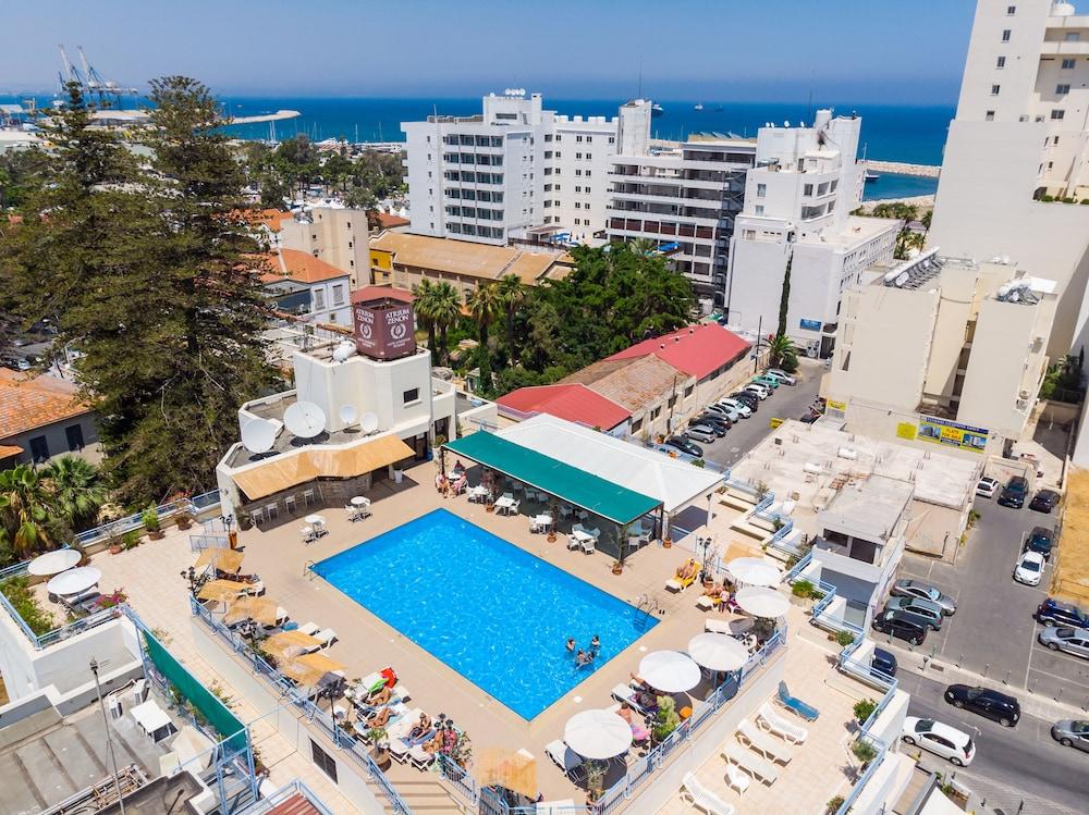 Atrium Zenon Hotel Apartments Larnaca Exteriör bild