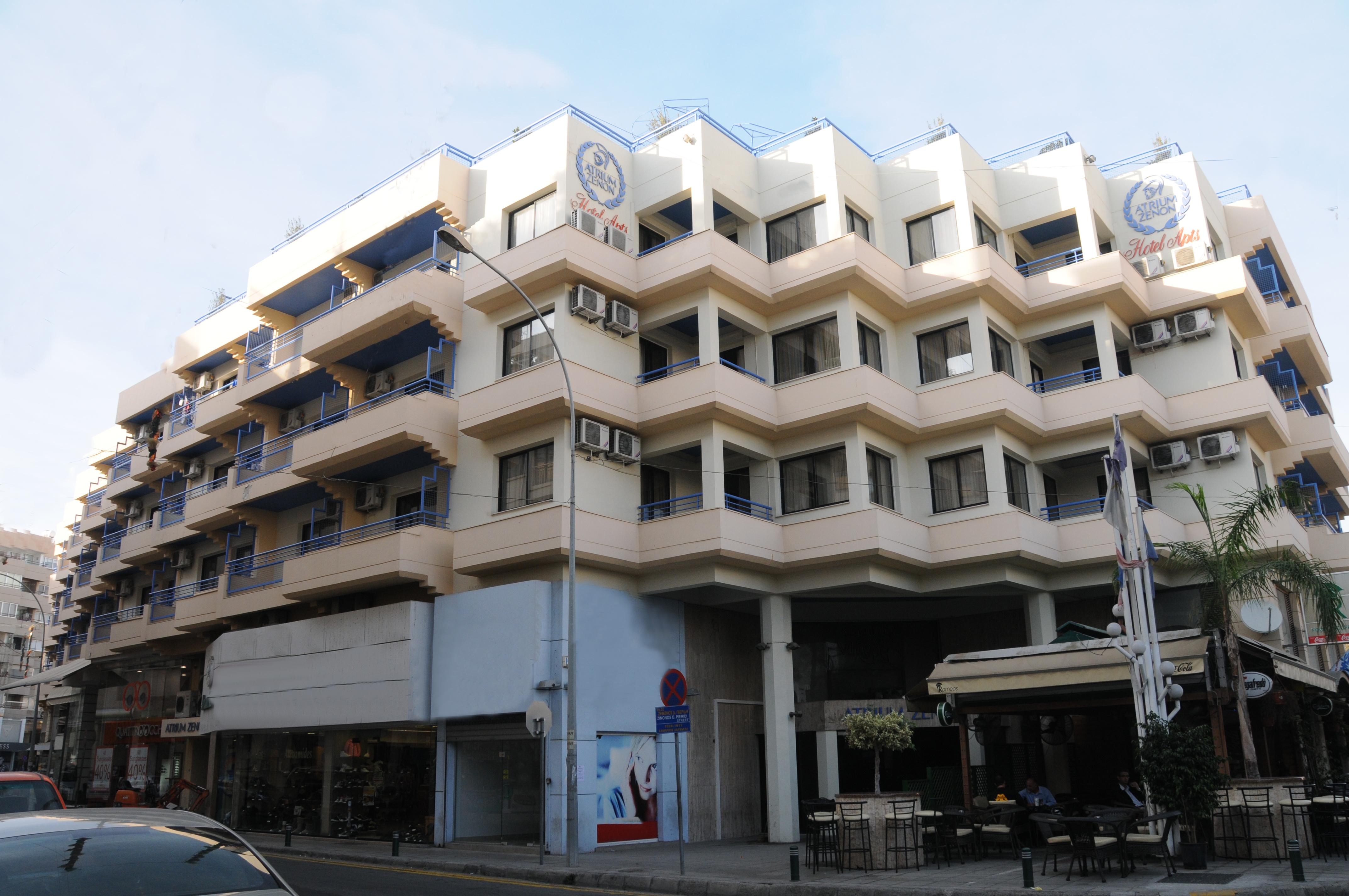 Atrium Zenon Hotel Apartments Larnaca Exteriör bild